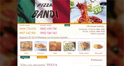Desktop Screenshot of pizzabandi.sk